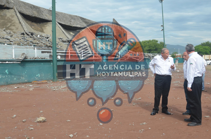 Gobernador supervisa da�os en Praxedis Balboa