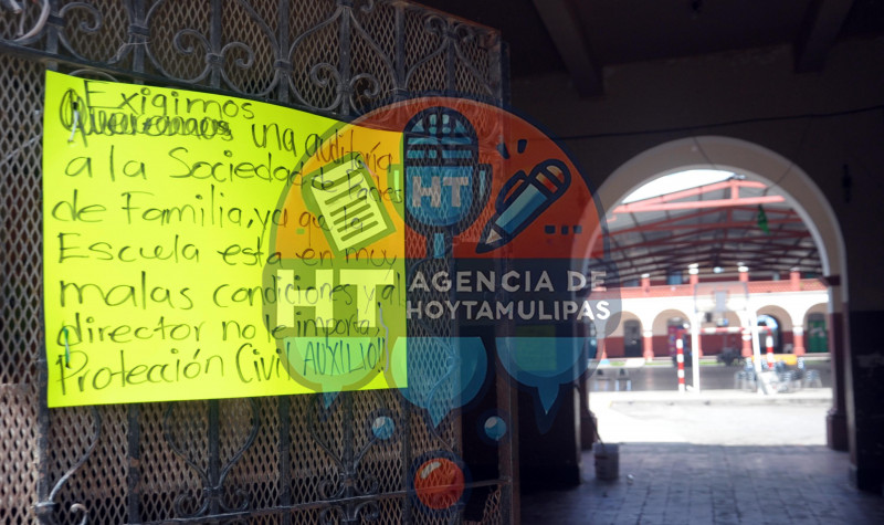 Protestan en primaria