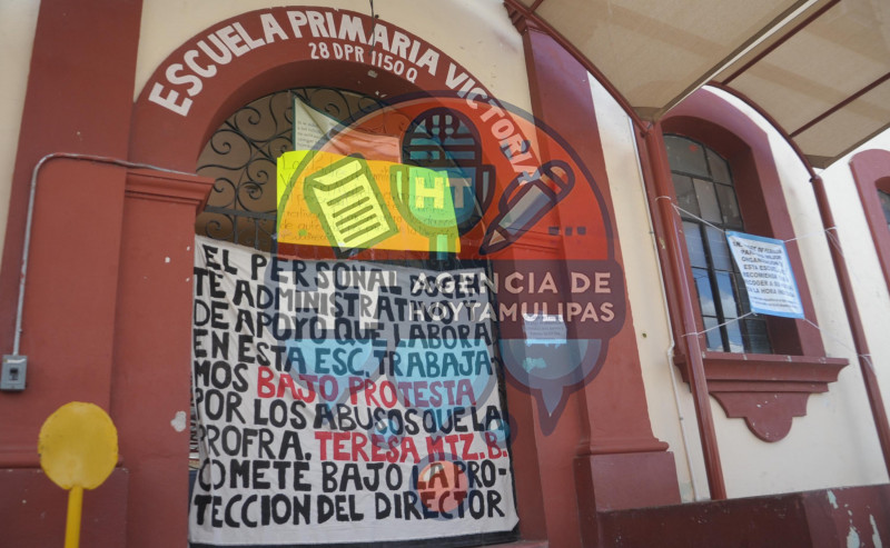 Protestan en primaria