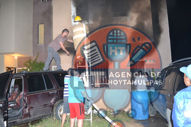 Mueren 4 por incendio en Nuevo Laredo