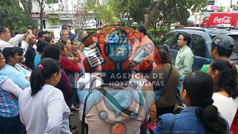 Se manifiestan colonos de Madero 