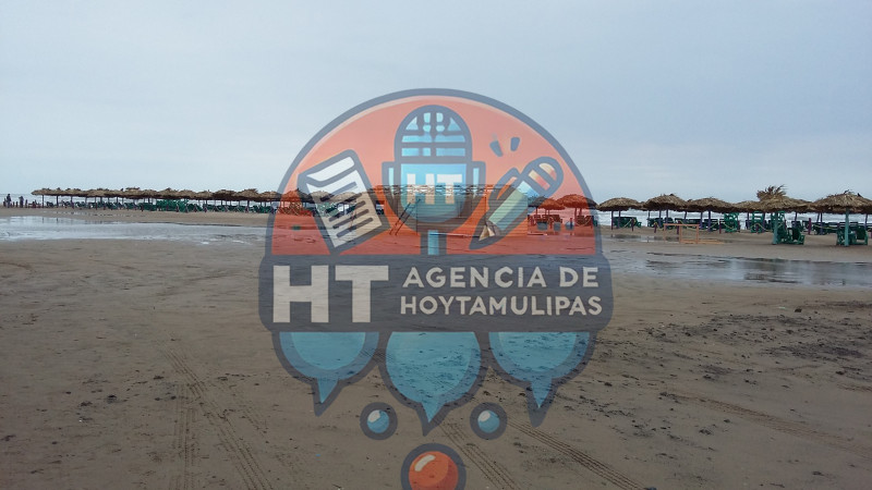 Norte desanima a j�venes ir al "playazo" en Playa Miramar