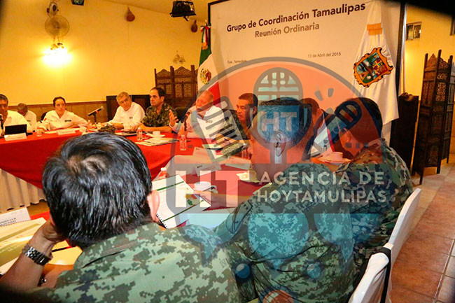 Reuni�n itinerante n�mero 34 del Grupo de Coordinaci�n Tamaulipas