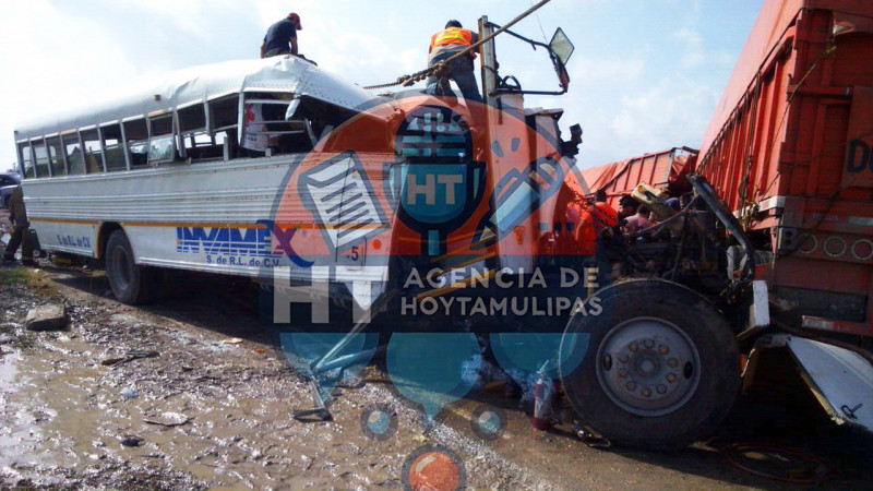 Choque transporte de personal