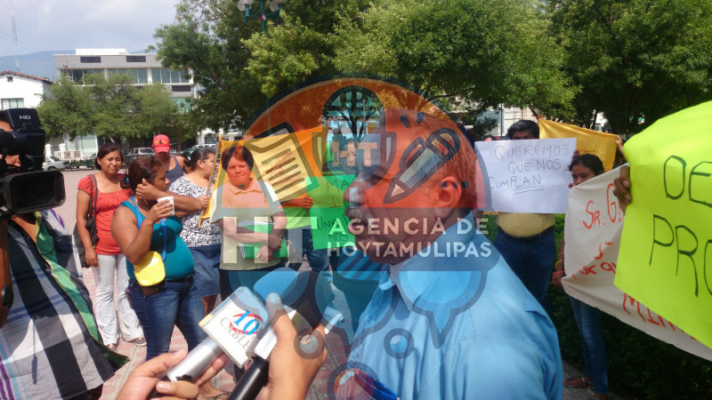 Exigen despensa habitantes de 60 colonias de Victoria