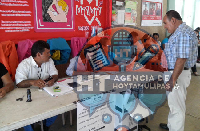 Particip el 30% de los electores en Altamira