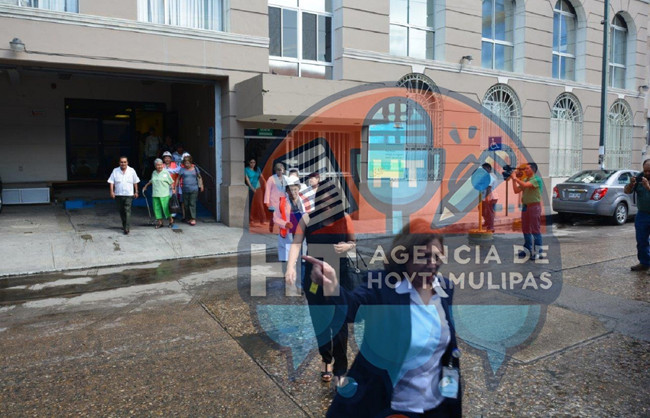 Simulacro en Tampico