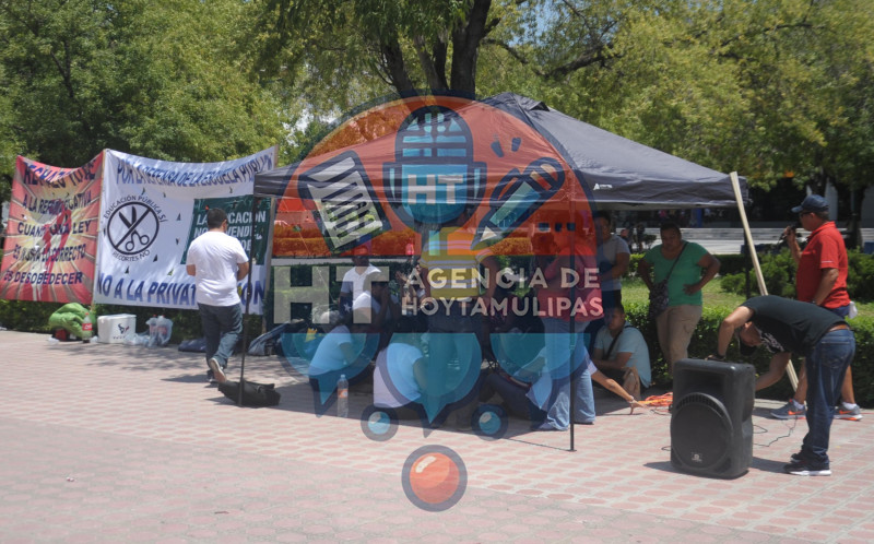 Protesta de maestros 