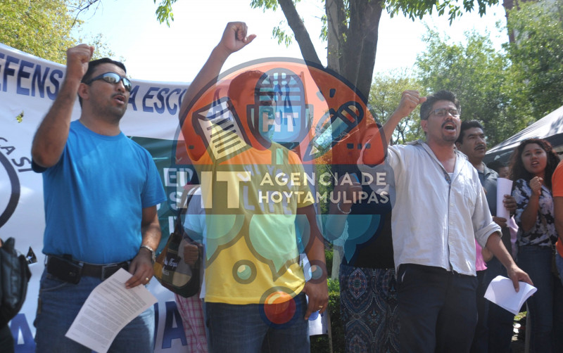 Protesta de maestros