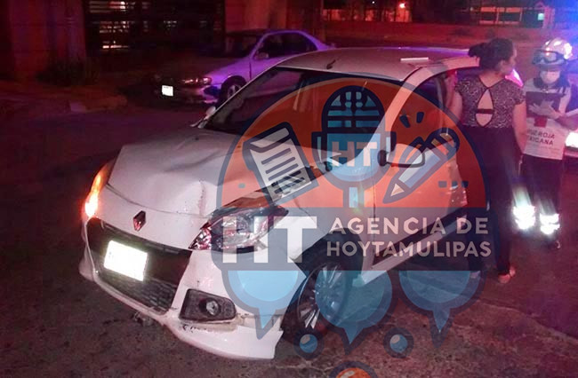 Menor lesionado en choque