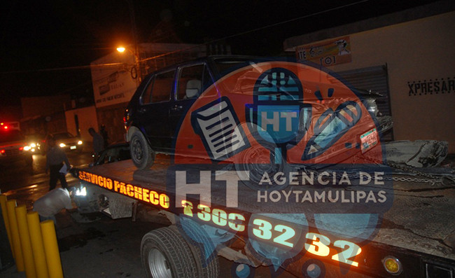 Colisi�n en Ciudad Victoria