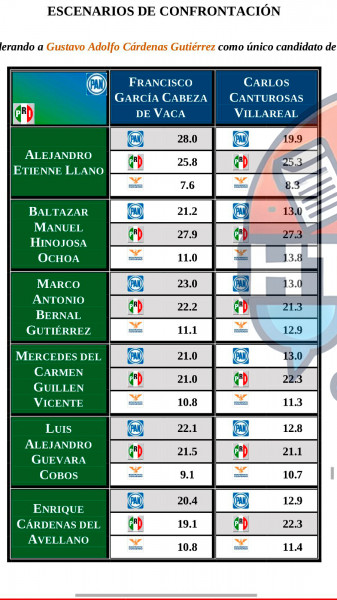 Cara Cara Elecci�n Tamaulipas