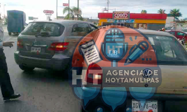 Choque en Ciudad Victoria deja da�os de 15 mil pesos 