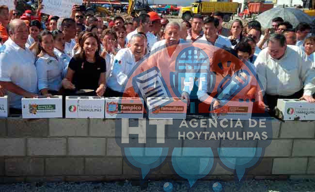  Ponen en marcha obras en Tampico 