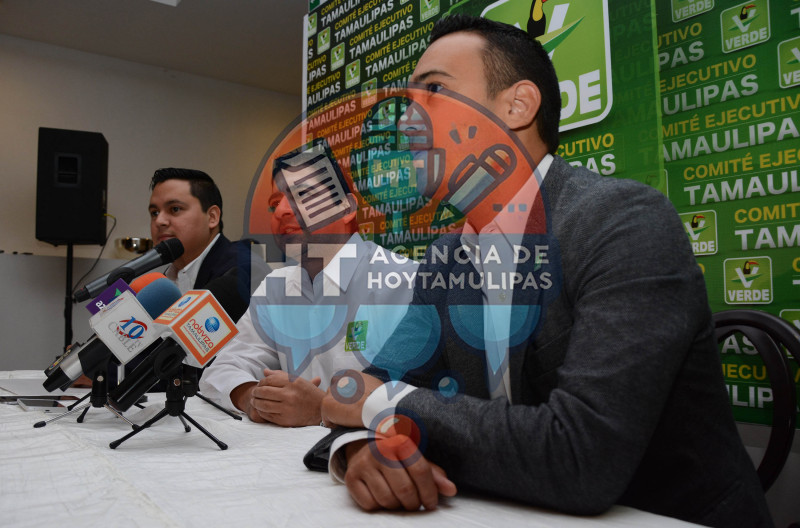 Rueda de prensa Partido Verde Ecologista 