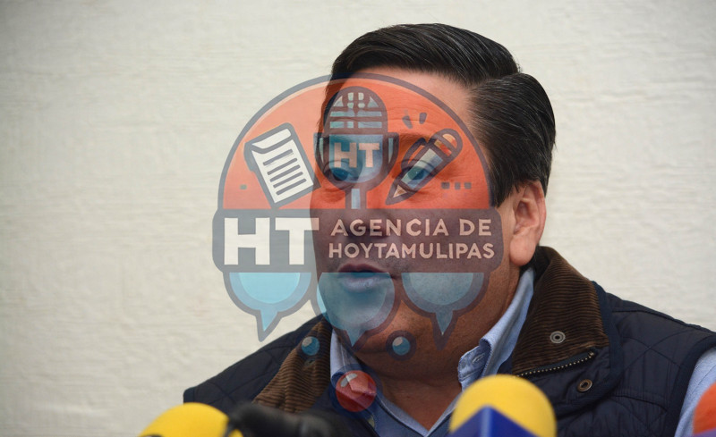 Rueda de prensa Baltazar Hinojosa Ochoa