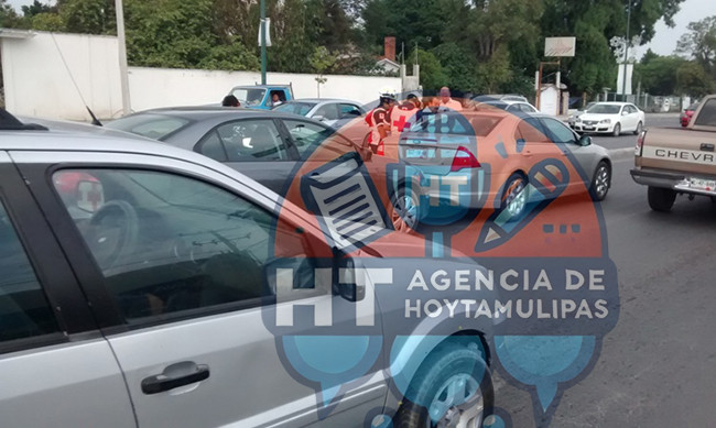 Choque en Ciudad Victoria 