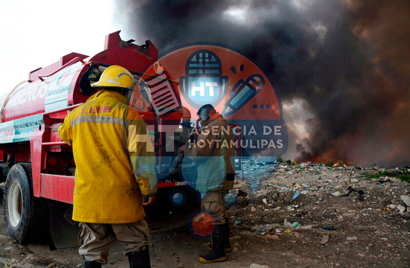 Incendio en Basurero