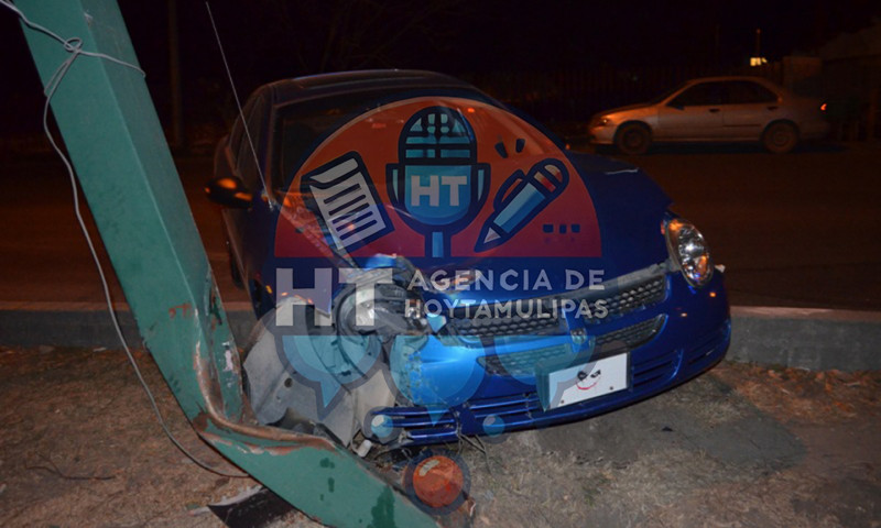 Choque en Ciudad Victoria