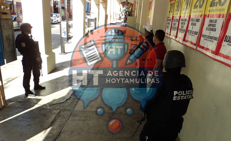 Retiro de ambulantes en Tampico