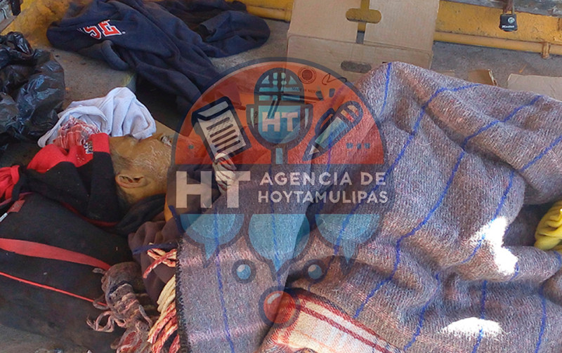 Muri� indigente v�ctima del frente fr�o