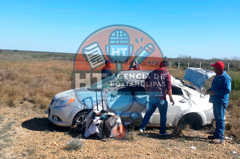 Volcadura en Nuevo Laredo