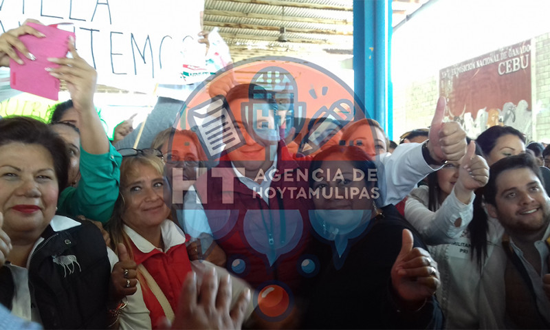 Visita de Baltazar a priistas de Altamira 