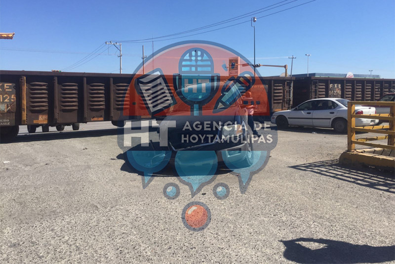 Choque de tren en Ciudad Victoria