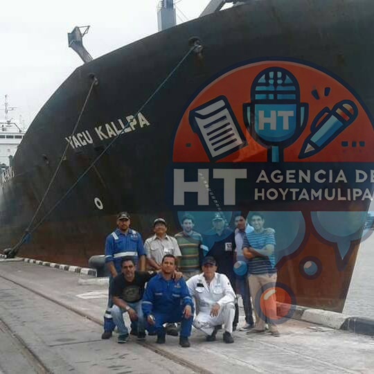 Barco de peruanos en Tampico