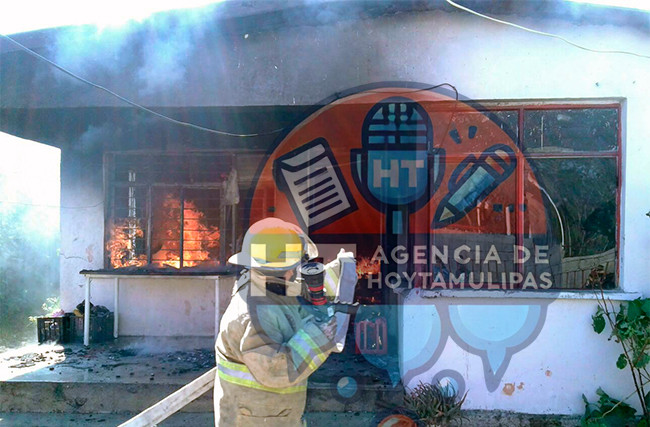 Incendio en Nuevo Laredo