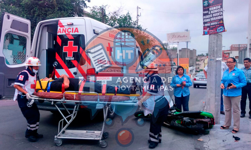 Accidente vial en Reynosa