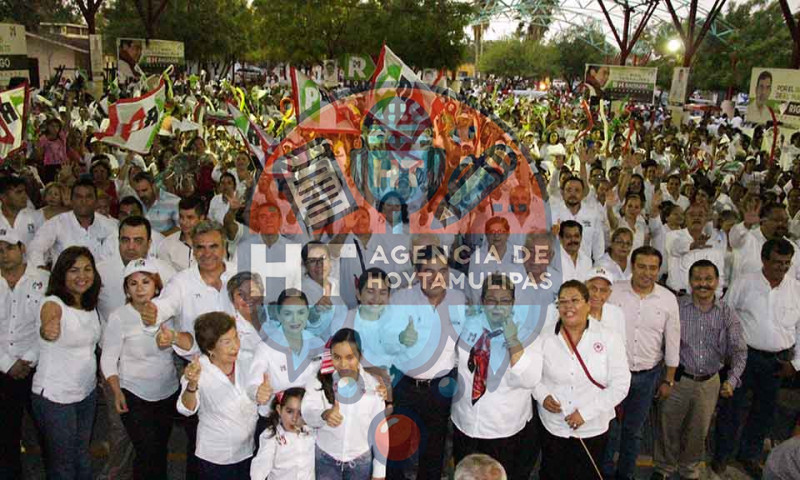 Inicio de campaa del PRI en El Mante