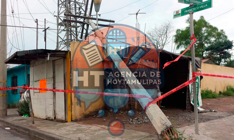 Afectaciones en Matamoros por lluvia