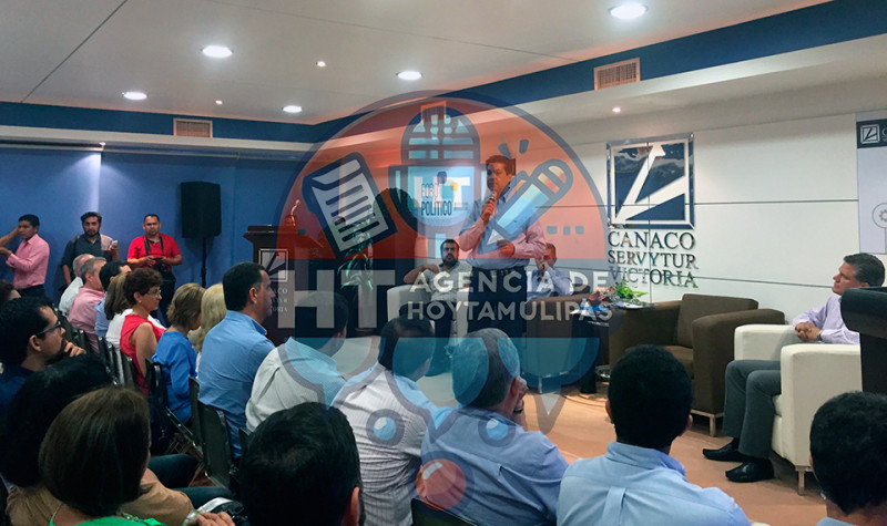 Canaco-Servytur en Ciudad Victoria con Francisco Garc�a Cabeza de Vaca