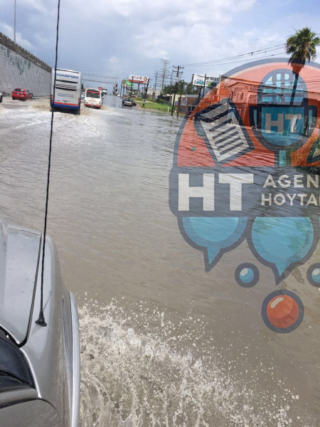 Severos encharcamientos dejaron las las lluvias en Reynosa