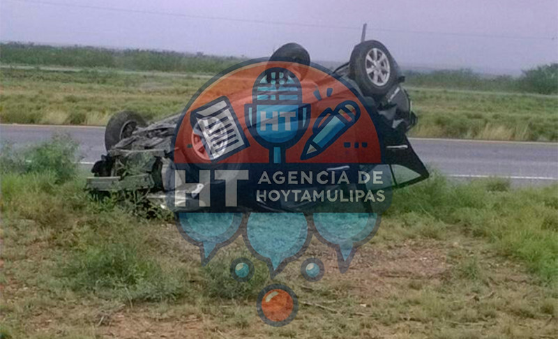 Volcadura en Nuevo Laredo