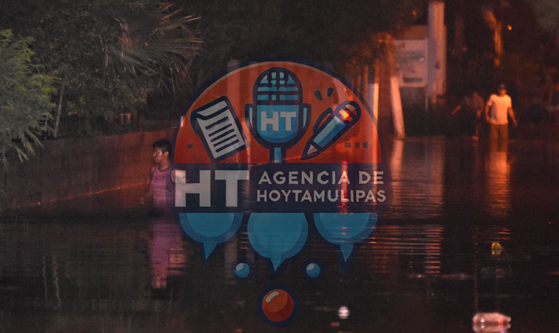 Inundados en Ciudad Victoria por tromba