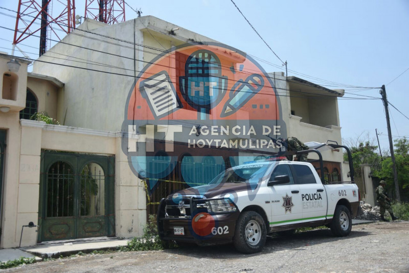 Casa donde ten�an secuestrado a Alan Pulido
