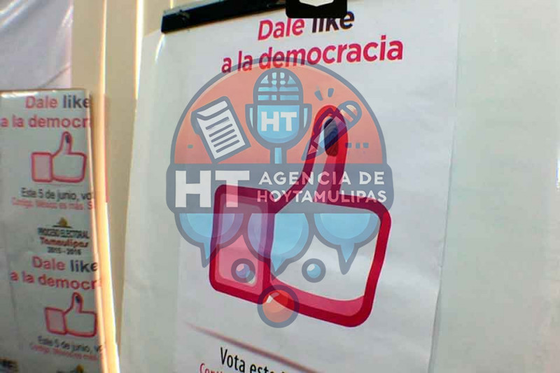 Dale like a la democracia