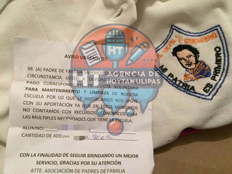 A un ni�o de preescolar, le engraparon un "aviso urgente"