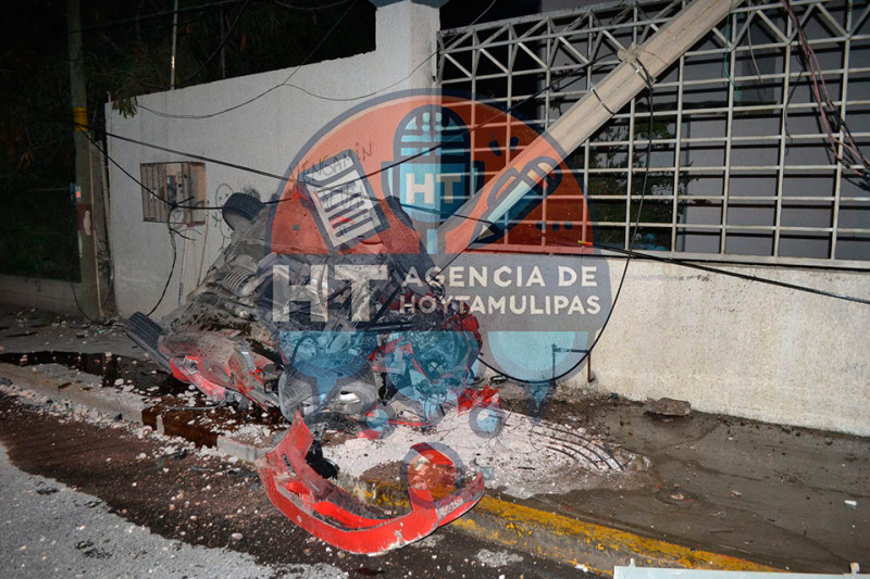 Choque en Nuevo Laredo