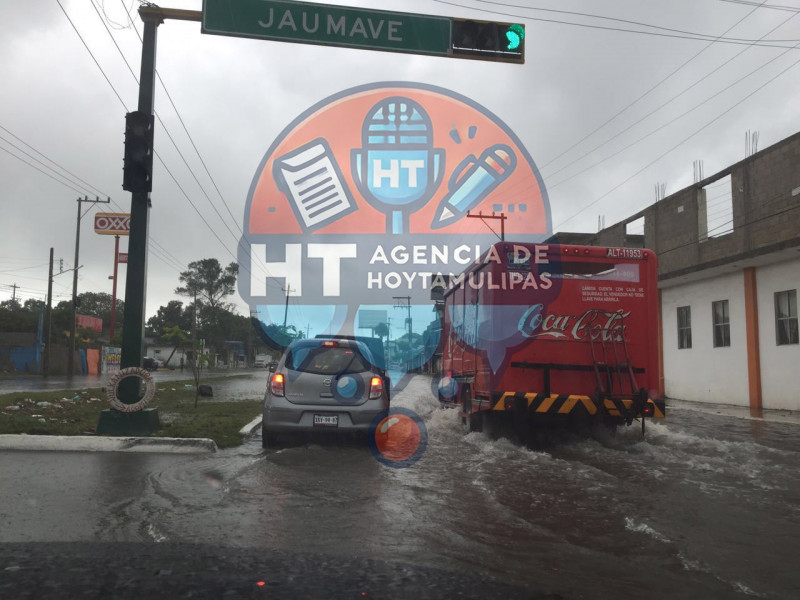 Afectaciones en Madero por lluvias