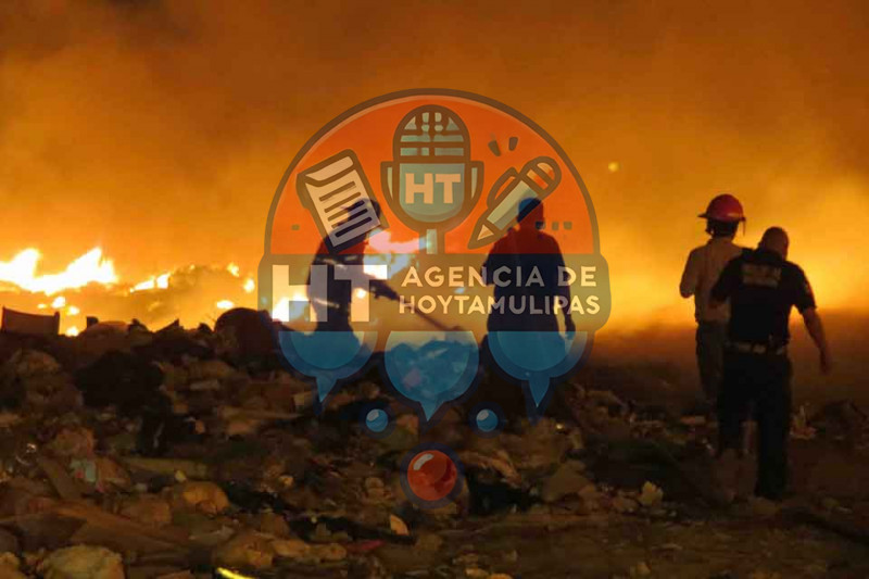 Incendio basurero 