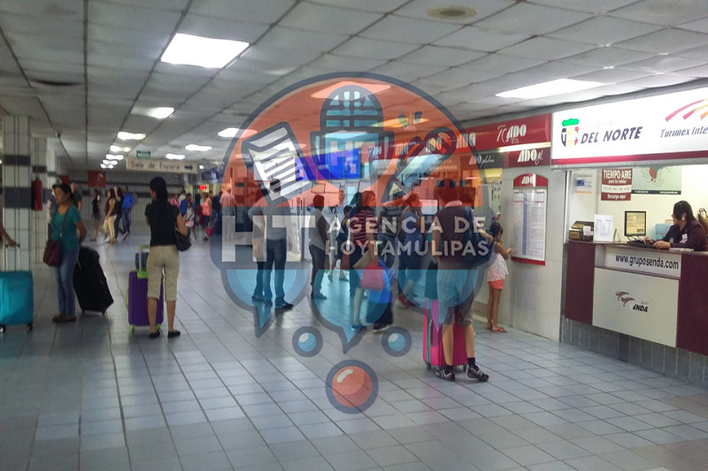 Central de autobuses en Matamoros 