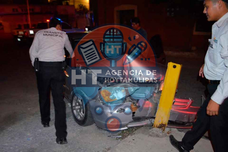 Choque en Ciudad Victoria