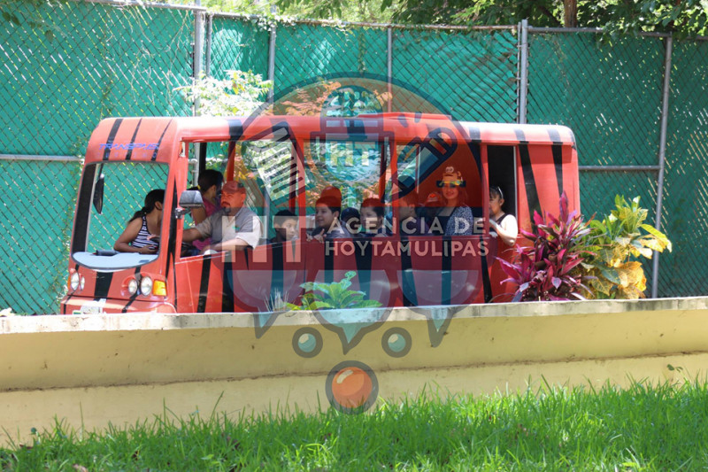 Ni�os en trenecito del Tamat�n 