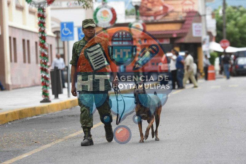 Militar con perro