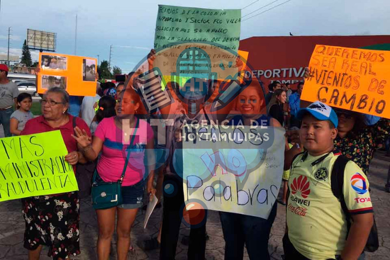 Manifestaci�n de vecinos