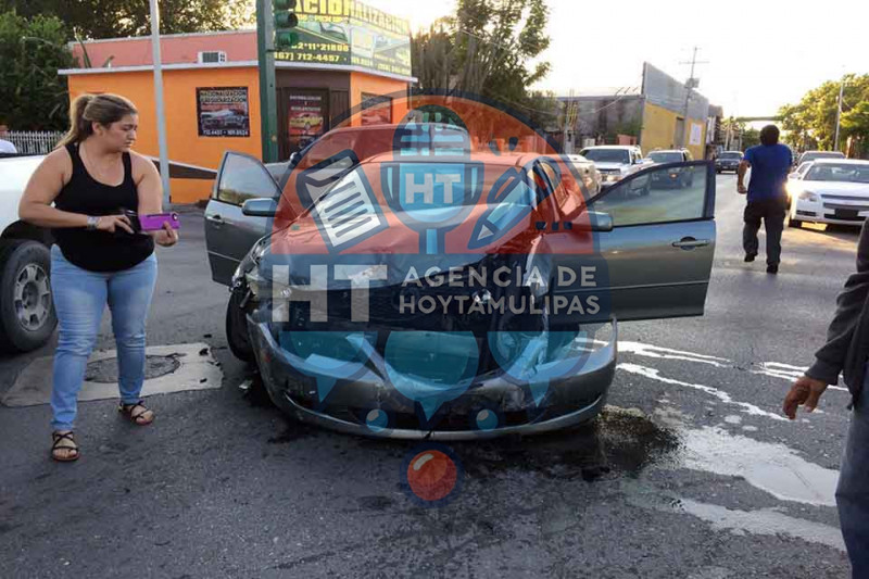 Choque en Nuevo Laredo