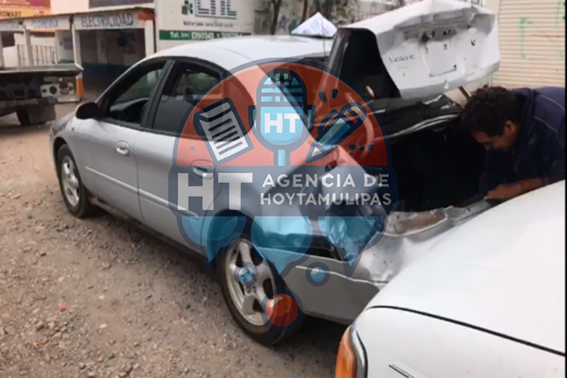 Choque en Ciudad Victoria